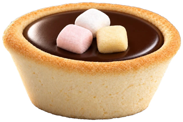 Chocolate Marshmallow mini cheese tart
