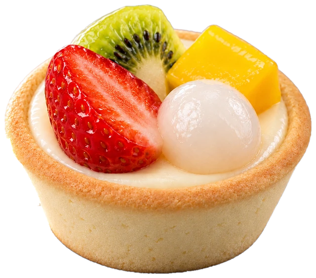 Fruit mini cheese tart